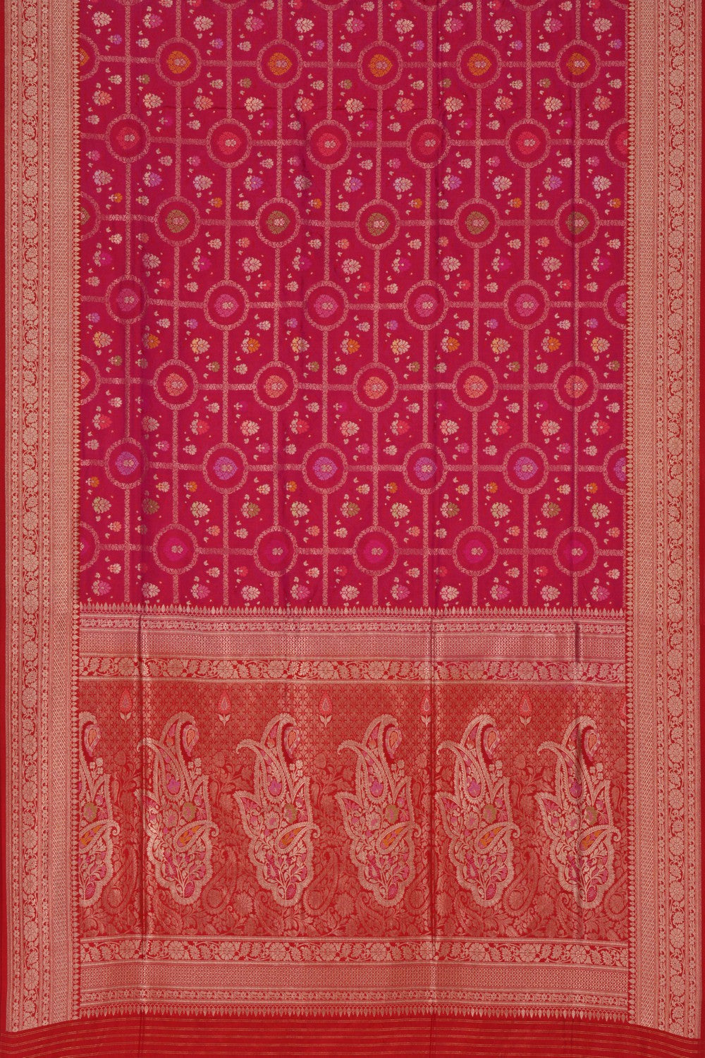 Image of Rangkat Banarasi Katan Silk Saree